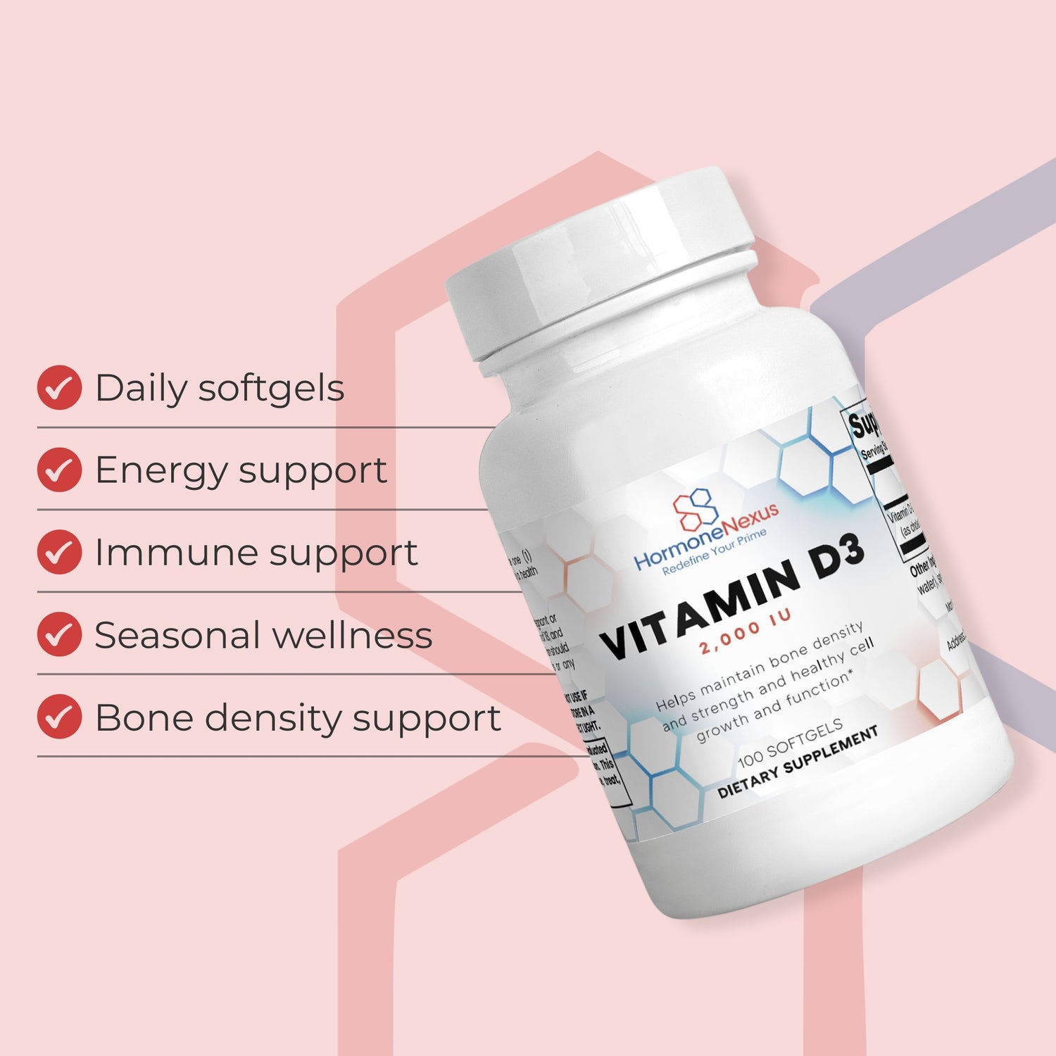 Vitamin D3 2,000 IU